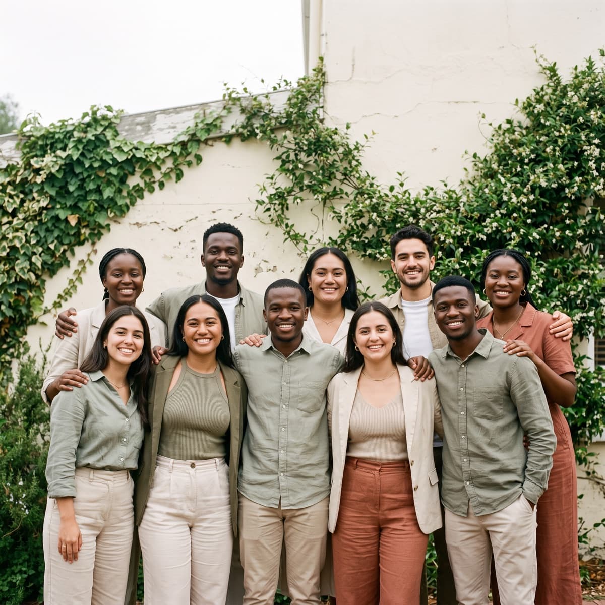Group portrait of a Bridgewell cohort